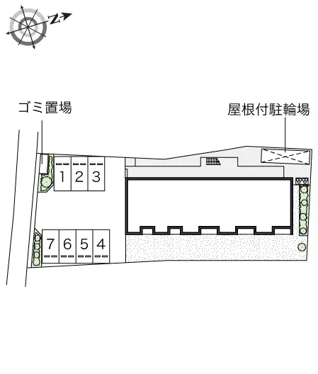 ★手数料０円★あきる野市瀬戸岡　月極駐車場（LP）